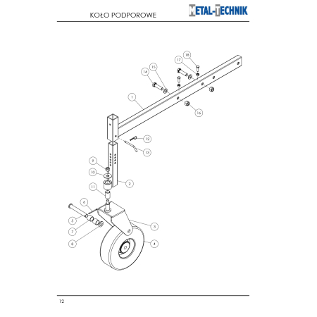 Części zamienne - Zamiatarka PL